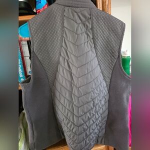 LuLaRoe Women's Charcoal Quilted Vest